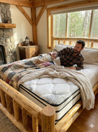 PureZee™ [Size] Mattress, Organic Bamboo Pillow Top, Chiropractic Back Support