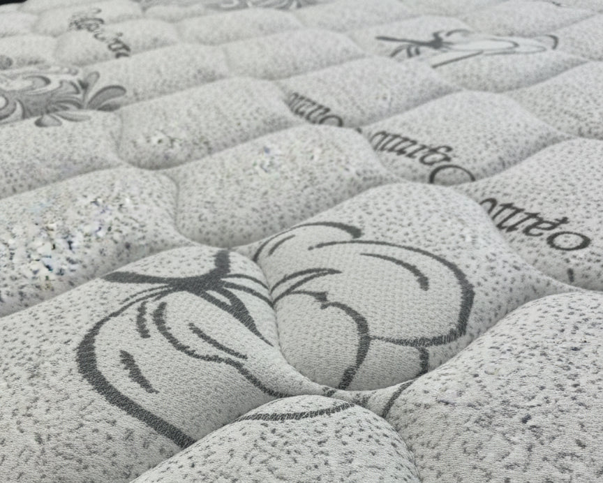 PureZee™ [Size] Mattress, Organic Bamboo Pillow Top, Chiropractic Back Support